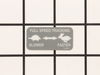 Decal, Tracking – Part Number: 539110974