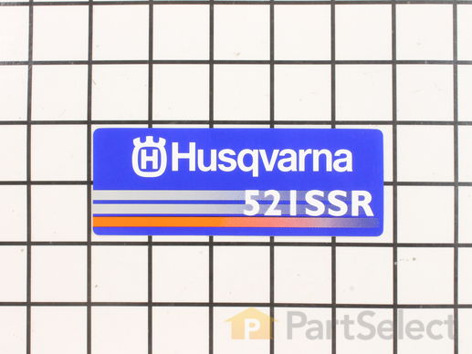 9038282-1-M-Husqvarna-601400016-Decal, Husqvarna 5021R