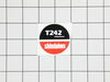 T242 Id Label – Part Number: 64114-91310