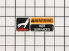 Decal-Warning, Hot Surface – Part Number: 66-6840