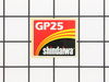 9068730-1-S-Shindaiwa-70006-85121-Label, Name Plate