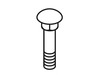 Hex Bolt 3/8-16 x 2-1/4 – Part Number: 74760636