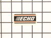 Label - Echo – Part Number: X502000290