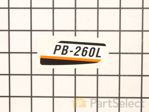 9241225-1-M-Echo-X503000870-Label-Model-Pb-260L