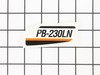 9241226-1-S-Echo-X503000880-Label - Model -- Pb-230Ln