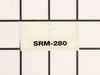 Label-Model-Srm-280 – Part Number: X547000800