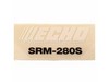 Label-Model-Srm-280S – Part Number: X547000810