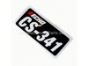 Label - Model -- Cs-306 – Part Number: X503001480