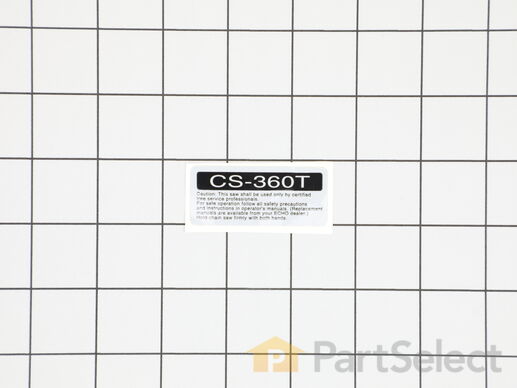 9241615-1-M-Echo-X503006720-Label- Model-- Cs-360T