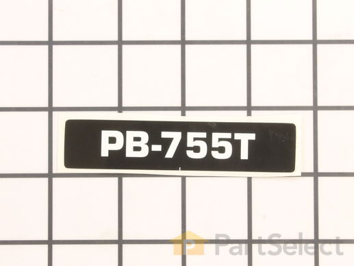 9241616-1-M-Echo-X503007320-Label - Model -- Pb-755T