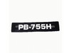 Label - Model -- Pb-755H – Part Number: X503007310