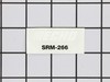 Label, Model SMR-266 – Part Number: X547001970