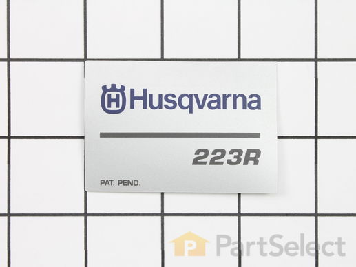 9288085-1-M-Husqvarna-537353451-Label, Starting Device