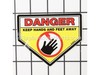 Decal, Warning – Part Number: 539913010