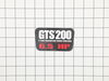 Decal-Gts 200 – Part Number: 98-2002