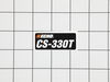 Label - Model -- Cs-330T – Part Number: X503006530
