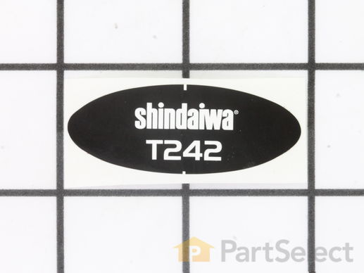 9323718-1-M-Shindaiwa-X504006020-Label, Shindaiwa T242