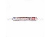 Decal - Shaft Warning – Part Number: 530055350