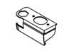 9494783-1-S-Whirlpool-W10632060-Door Stop Cover - Black