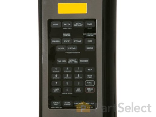 952691-1-M-GE-WB07X10800        -Control Panel with Touchpad - Stainless Steel