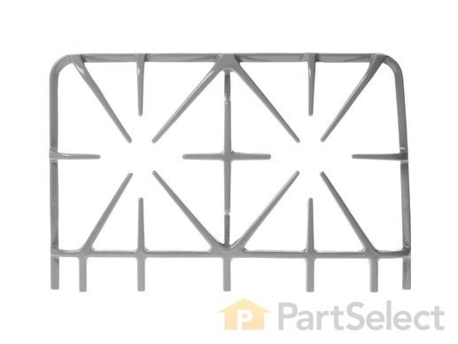 955081-1-M-GE-WB31K10132        -Double Burner Grate - Right Side - Gray