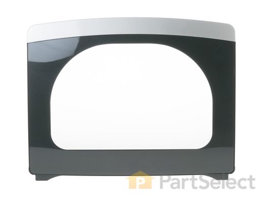 961180-1-M-GE-WH44X10167        -Washer Lid Assembly - Black/Grey