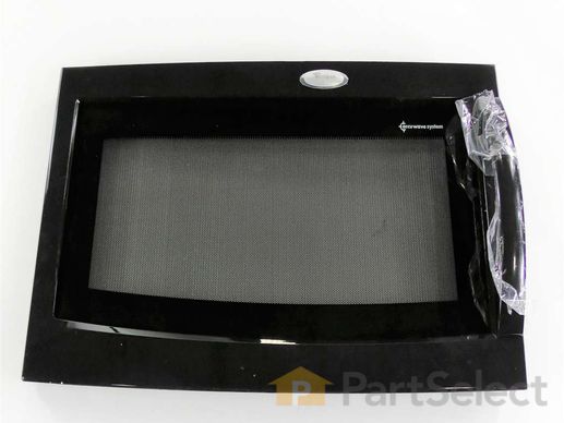 972810-1-M-Whirlpool-8205414           -Complete Door Assembly - Black