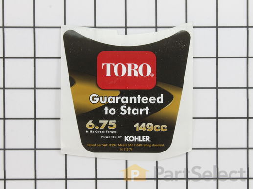 9883364-1-M-Toro-120-9464-Shroud Decal