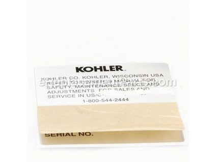 9951568-1-M-Kohler-4103710-S-Nameplate, Service