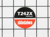 T242X Id Label – Part Number: 64115-91310