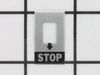 Decal-Stop Button – Part Number: 6694585