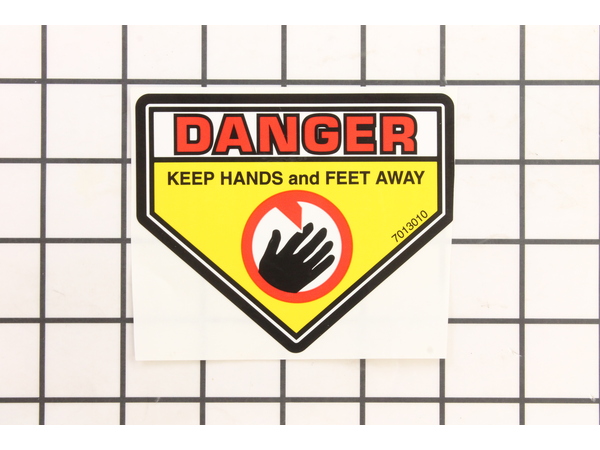 9998711-1-M-Snapper-7013010SM-Lawn Mower Decal Danger (Cut Finger)