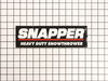 9999297-1-S-Snapper-7028281YP-Decal, Heavy Duty Snow