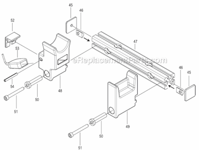 Fixture Attachments Diagram and Parts List for  Cleco Ratchet