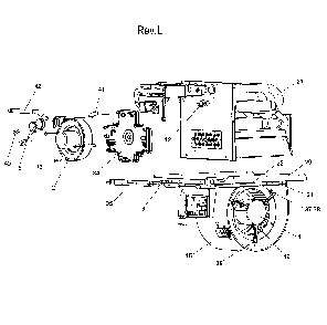 Blower assy Diagram and Parts List for  Coleman Furnace