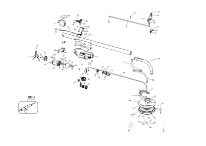 Exploded Diagram K Diagram and Parts List for Type 1 DeWALT Sander Polisher