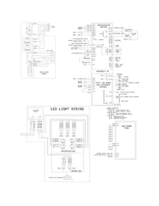 Wiring Diagram Diagram and Parts List for  Frigidaire Refrigerator