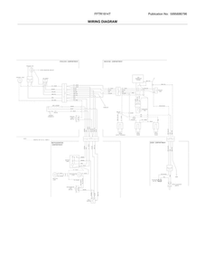 Wiring Diagram Diagram and Parts List for  Frigidaire Refrigerator
