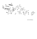 ICEMAKER WR30X0327 Diagram and Parts List for  Hotpoint Refrigerator