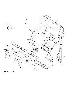 Control panel Diagram and Parts List for  General Electric Range