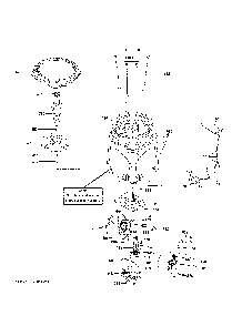 Tub And Motor Diagram and Parts List for  General Electric Washer