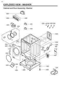 Diagram 4 Diagram and Parts List for ABLEEUS LG Dryer