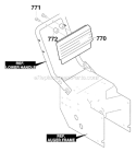 Control_Panel_Assembly Diagram and Parts List for  Murray Snow Blower