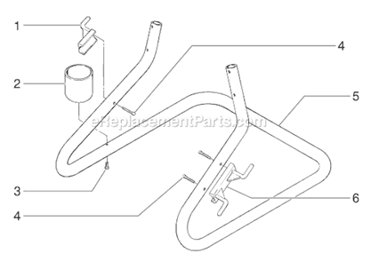 Page B Diagram and Parts List for 0295001 SprayTECH Paint Sprayer