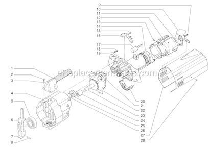 Page D Diagram and Parts List for 0295001 SprayTECH Paint Sprayer