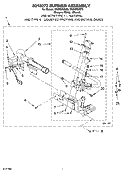 8318272 BURNER ASSEMBLY, OPTIONAL PARTS (NOT INCLUDED) Diagram and Parts List for  Whirlpool Dryer