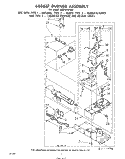 688637 BURNER Diagram and Parts List for  Whirlpool Dryer