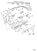 CONTROL Diagram and Parts List for  Whirlpool Refrigerator