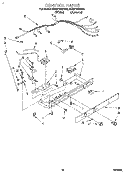 CONTROL Diagram and Parts List for  Whirlpool Refrigerator