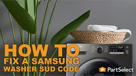 How to Fix a Samsung Washer SUD Error Code